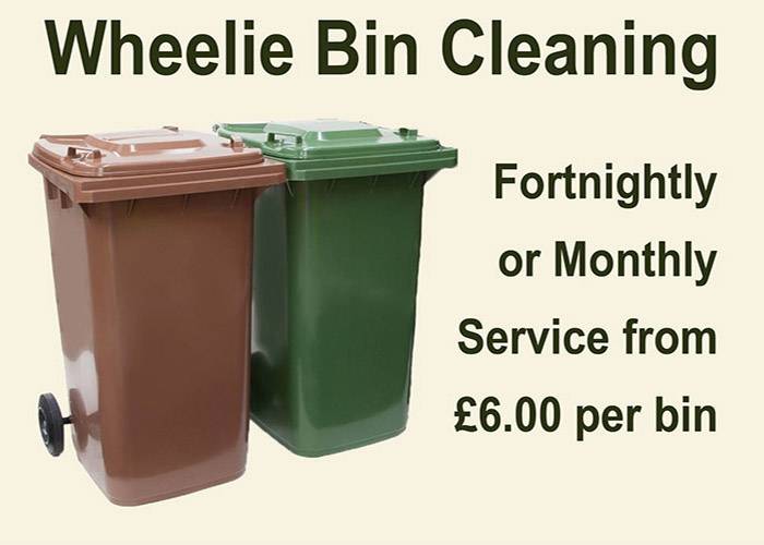 wheelie bin cleaning